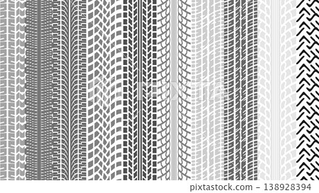 Tire track background texture material Tire track background texture material 138928394