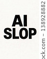 AI Slop Meme Typography Trend Internet Culture Anti AI Concept Design 138928882