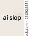 AI Slop Meme Typography Trend Internet Culture Anti AI Concept Design 138928884