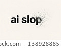 AI Slop Meme Typography Trend Internet Culture Anti AI Concept Design 138928885
