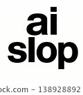 AI Slop Meme Typography Trend Internet Culture Anti AI Concept Design 138928892