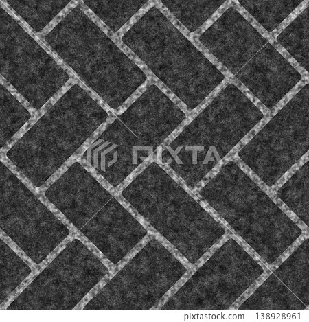Seamless pattern of polished natural sandstone tiles stitched together with clay. Seamless pattern of polished natural sandstone tiles stitched together with clay. 138928961