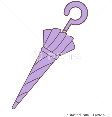 Lavender folding umbrella Lavender folding umbrella 138929298