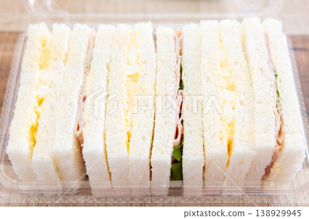 Delicious mixed sandwich 138929945