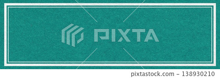 Emerald green textured paper background with white double frame border and copy space for website header banner template Emerald green textured paper background with white double frame border and copy space for website header banner template 138930210