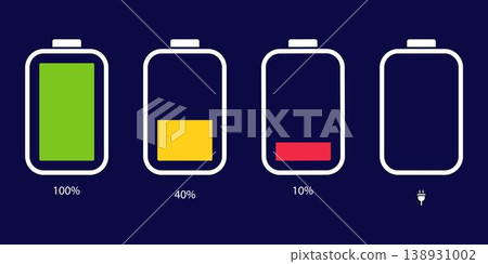 Battery charge level 138931002