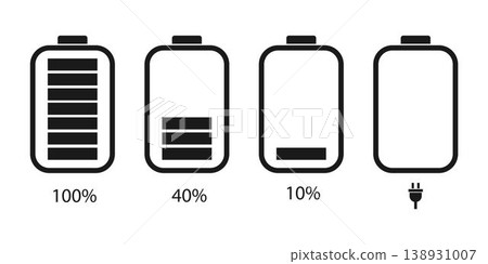 Battery charge level 138931007