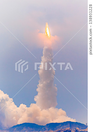 The H-III rocket soars into the sky from Tanegashima Space Center. The H-III rocket soars into the sky from Tanegashima Space Center. 138931228