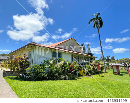 夏威夷島卡帕奧的卡美哈美哈國王雕像 138931399