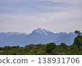 View of Mt. Kai-Komagatake from Yatsugatake PA in Yamanashi Prefecture 138931706