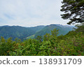 View from the observation deck at Yunomine Park in Nagano Prefecture 138931709
