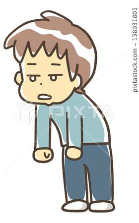 lethargic person 138931801