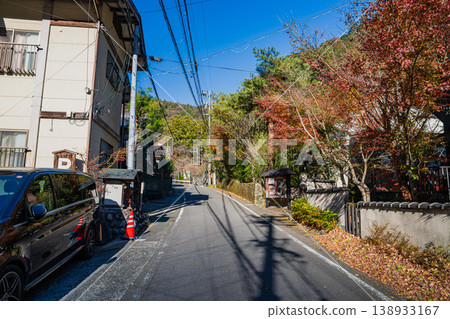 靜岡縣川根本町須摩多京溫泉的古老街景 靜岡縣川根本町須摩多京溫泉的古老街景 138933167
