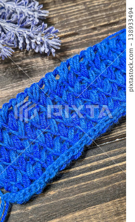 Knitting patterns with a raised pattern and yarn of different colors Knitting patterns with a raised pattern and yarn of different colors 138933494