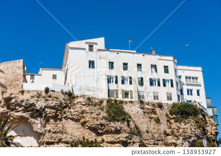 Mao, Menorca Buildings on Cliff Mao, Menorca Buildings on Cliff 138933927