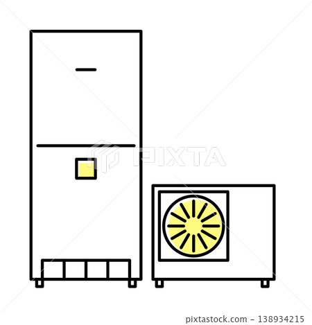 Electric water heater_2 colors Electric water heater_2 colors 138934215