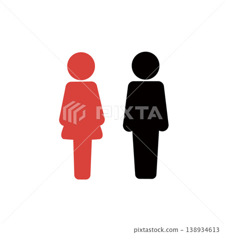 Toilet pictogram, toilet symbol, pictogram, sign Toilet pictogram, toilet symbol, pictogram, sign 138934613