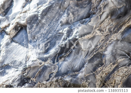 The obsidian cliffs of Himejima Kannonzaki are exposed. The obsidian cliffs of Himejima Kannonzaki are exposed. 138935513
