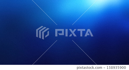 Deep blue gradient with bright glowing light edge 138935900