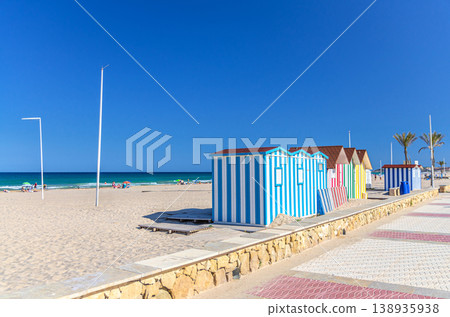Playa de San Juan beach in Alicante city Playa de San Juan beach in Alicante city 138935938