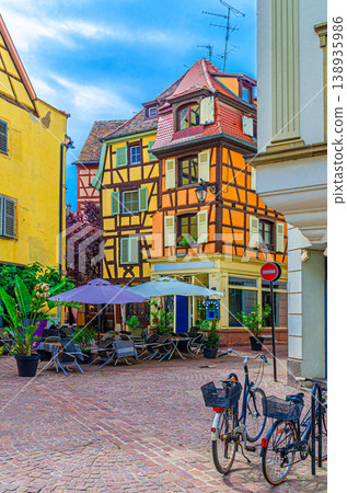 Old town Colmar city historic centre Old town Colmar city historic centre 138935986