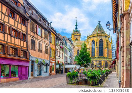 Old town Colmar city historic centre Old town Colmar city historic centre 138935988