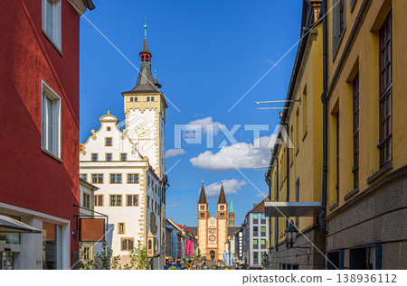 Wurzburg old town Wurzburg city historical center Wurzburg old town Wurzburg city historical center 138936112