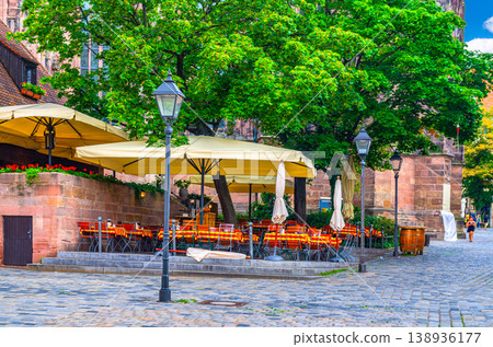 Old town Nuremberg city historical center 138936177