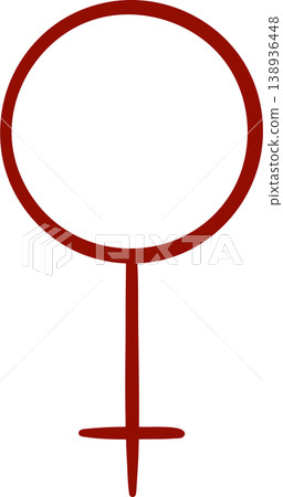 sex icon woman, simple linear red icon, doodle and sketch style, hand drawing sex icon woman, simple linear red icon, doodle and sketch style, hand drawing 138936448