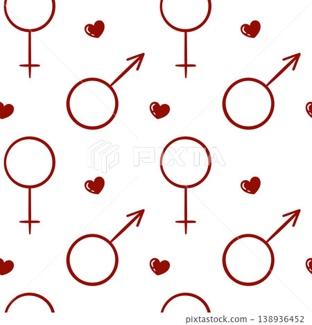 sex icon man and woman, simple red doodle pattern, doodle and sketch style, hand drawing sex icon man and woman, simple red doodle pattern, doodle and sketch style, hand drawing 138936452