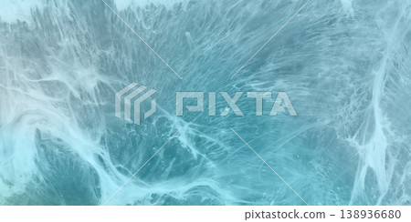 Fluid art background featuring swirling white and turquoise paint creating an abstract texture resembling water, ice, or marble. turquoise and white fluid art background Fluid art background featuring swirling white and turquoise paint creating an abstract texture resembling water, ice, or marble. turquoise and white fluid art background 138936680