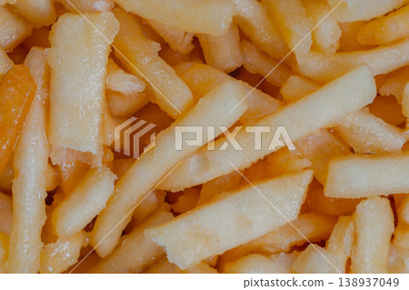 Close up: fried orange crunchy honey cake Chak Chak Close up: fried orange crunchy honey cake Chak Chak 138937049