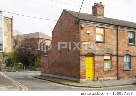 a traditional house in Dublin, Ireland a traditional house in Dublin, Ireland 138937198