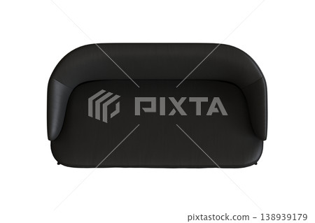 comfortable soft sofa isolated on transparent background, interior furniture, 3D illustration, cg render 138939179