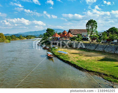 Thaton is a rural country in Chiangmai ,Thailand . Chiang mai is located in north of Thailand Thaton is a rural country in Chiangmai ,Thailand . Chiang mai is located in north of Thailand 138940205