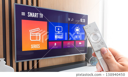VOD multimedia TV streaming concept VOD multimedia TV streaming concept 138940450
