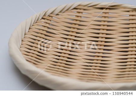 Bamboo plate 138940544