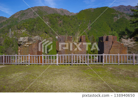 Remains of the Besshi Copper Mine site in Niihama City, Ehime Prefecture 138940650
