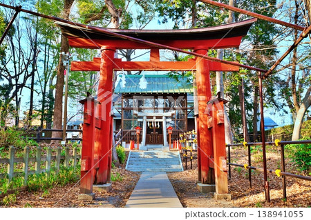 A view of the former main hall of Chō Shrine 138941055