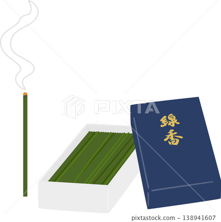 蓋子打開的香盒 蓋子打開的香盒 138941607