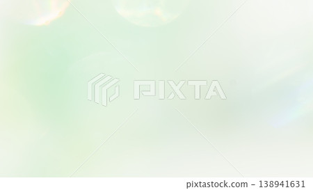 柔和的綠色，蓬鬆的散景漸變背景。 138941631