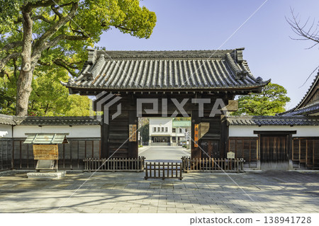 愛知縣名古屋市名古屋市中心、德川花園、黑門 愛知縣名古屋市名古屋市中心、德川花園、黑門 138941728