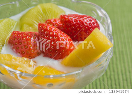 Fruit yogurt Fruit yogurt 138941974
