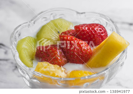 Fruit yogurt Fruit yogurt 138941977