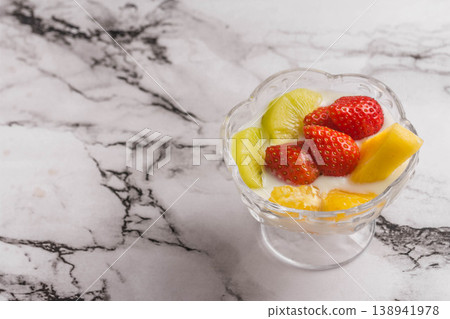 Fruit yogurt Fruit yogurt 138941978