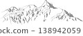 Mount Yari silhouette 138942059