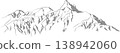Mount Yari silhouette 138942060