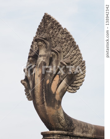 Angkor Wat: The Seven-Headed Serpent God 138942342