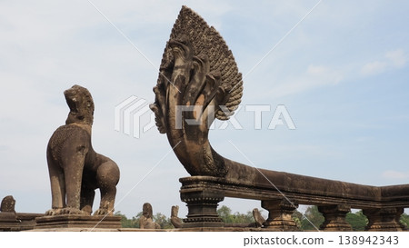 Angkor Wat: The Seven-Headed Serpent God 138942343