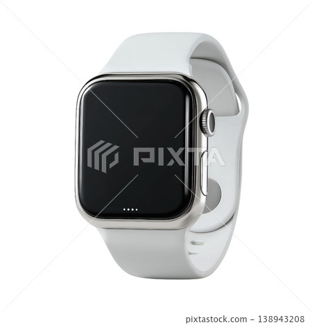 Smartwatch wearable technology blank screen white strap modern gadget sleek smartwatch wearable technology blank screen white Smartwatch wearable technology blank screen white strap modern gadget sleek smartwatch wearable technology blank screen white 138943208